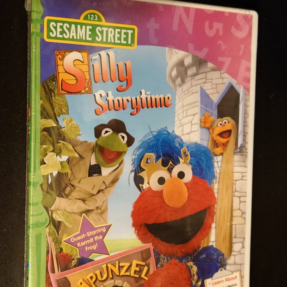 Sesame Street DVD Silly Storytime Elmo Kermit New Sealed